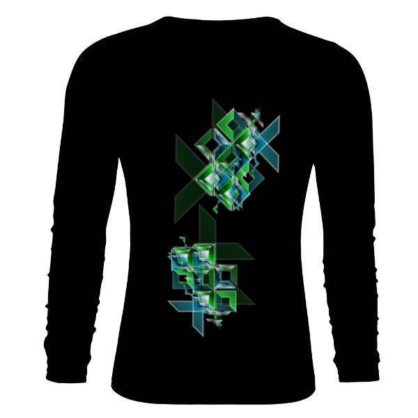 Pánské tričko Long abstract 21